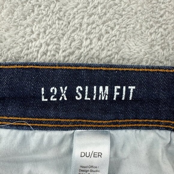 DUER L2X Slim Fit Performance Denim Jeans Blue 34x30 - Picture 7 of 14